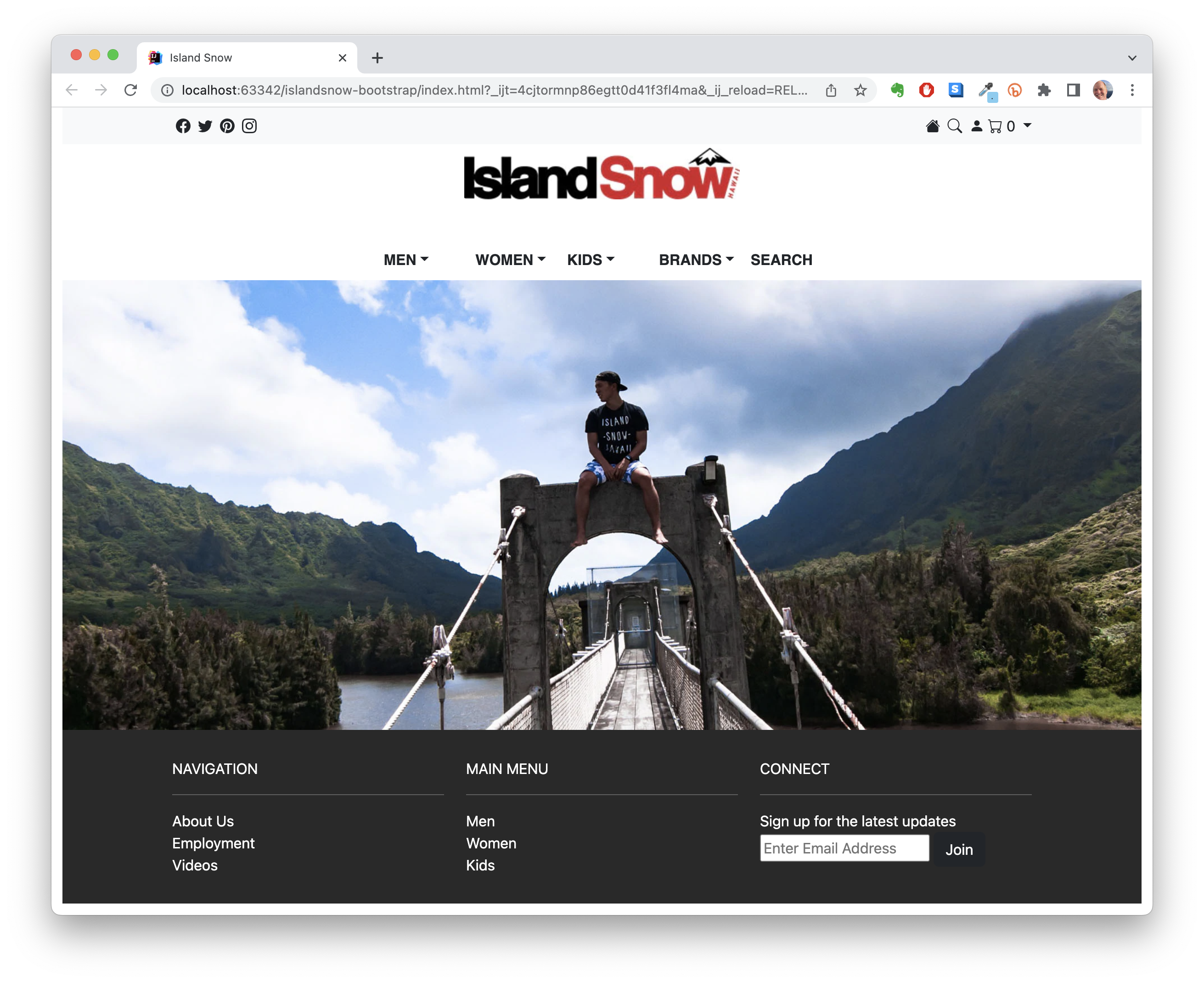 Island Snow's old webpage